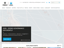 Tablet Screenshot of governanceinstitute.edu.au